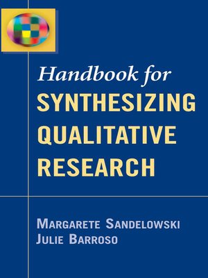 cover image of Handbook for Synthesizing Qualitative Research